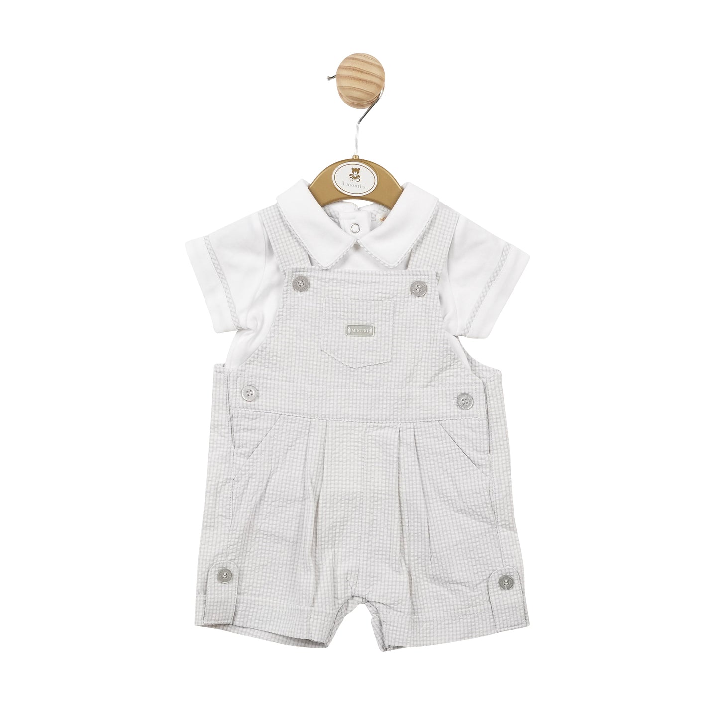 MB5773| Top & Dungaree- In Stock