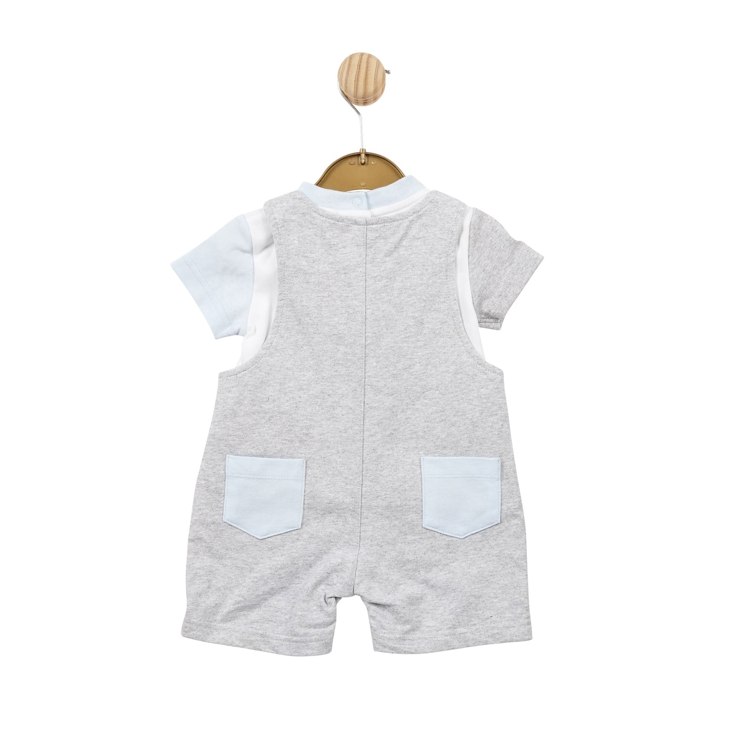 MB5789 | Top & Short Dungaree- In Stock