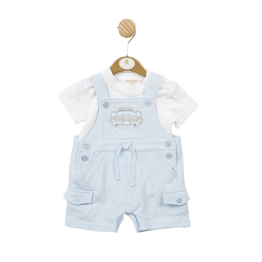 MB5810 | Top & Short Dungaree - In Stock