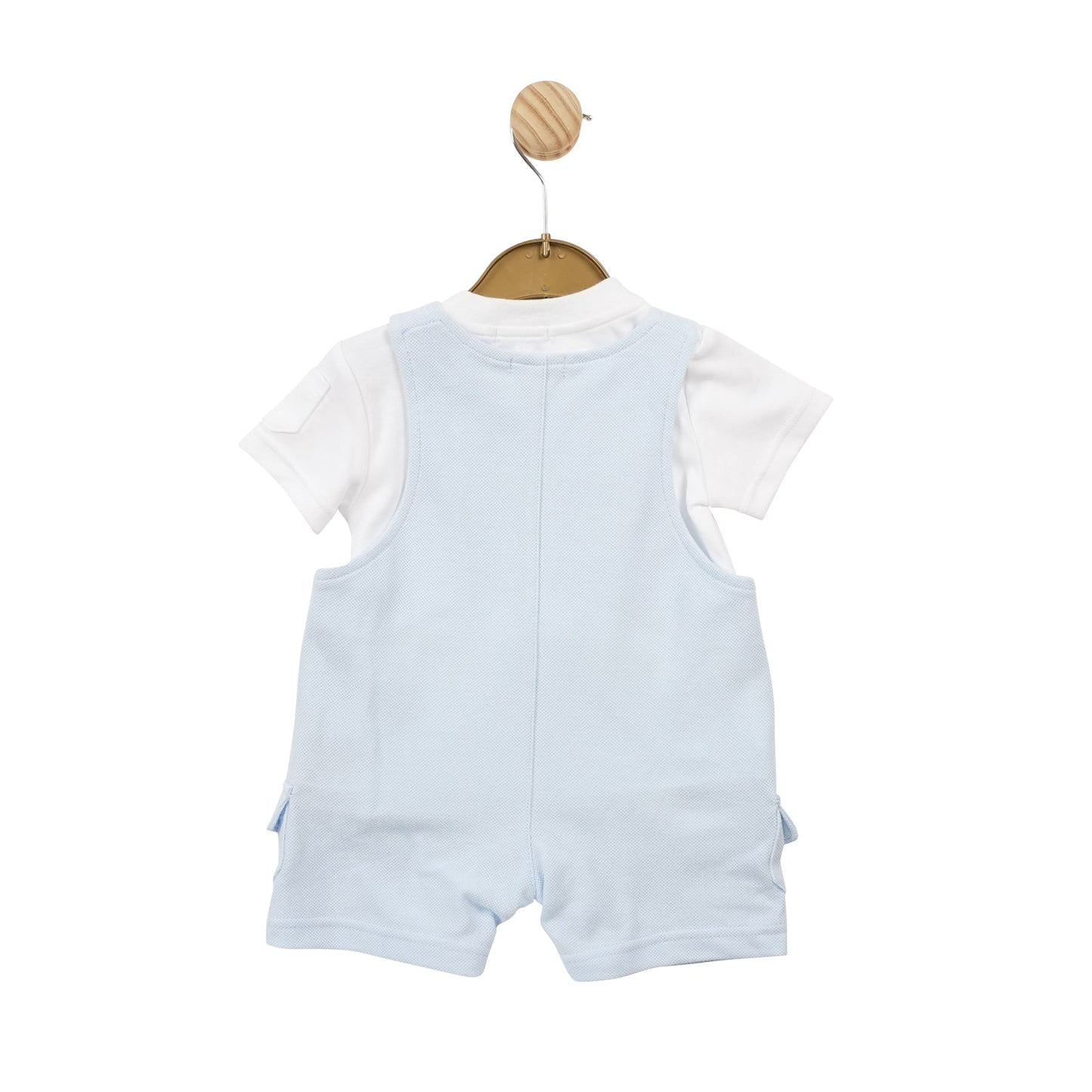 MB5810A | Top & Short Dungaree - In Stock