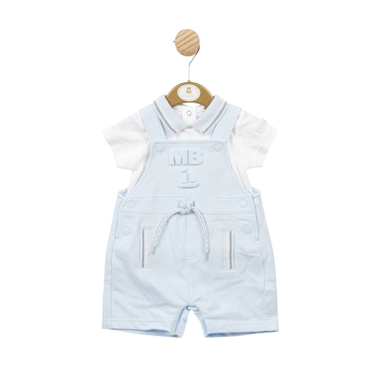 MB5839 | Top & Short Dungaree - In Stock