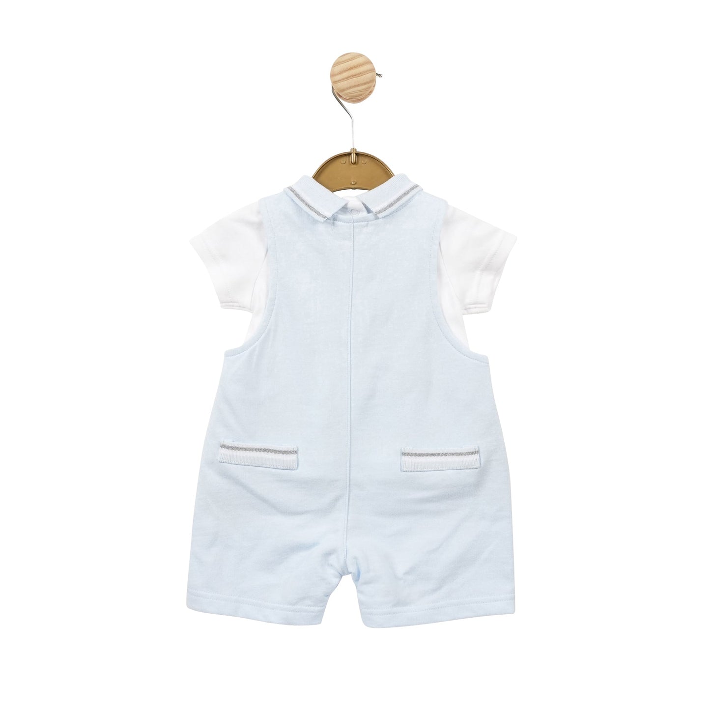 MB5839A | Top & Short Dungaree - In Stock