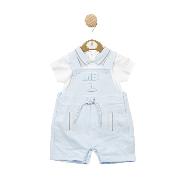 MB5839 | Top & Short Dungaree - In Stock