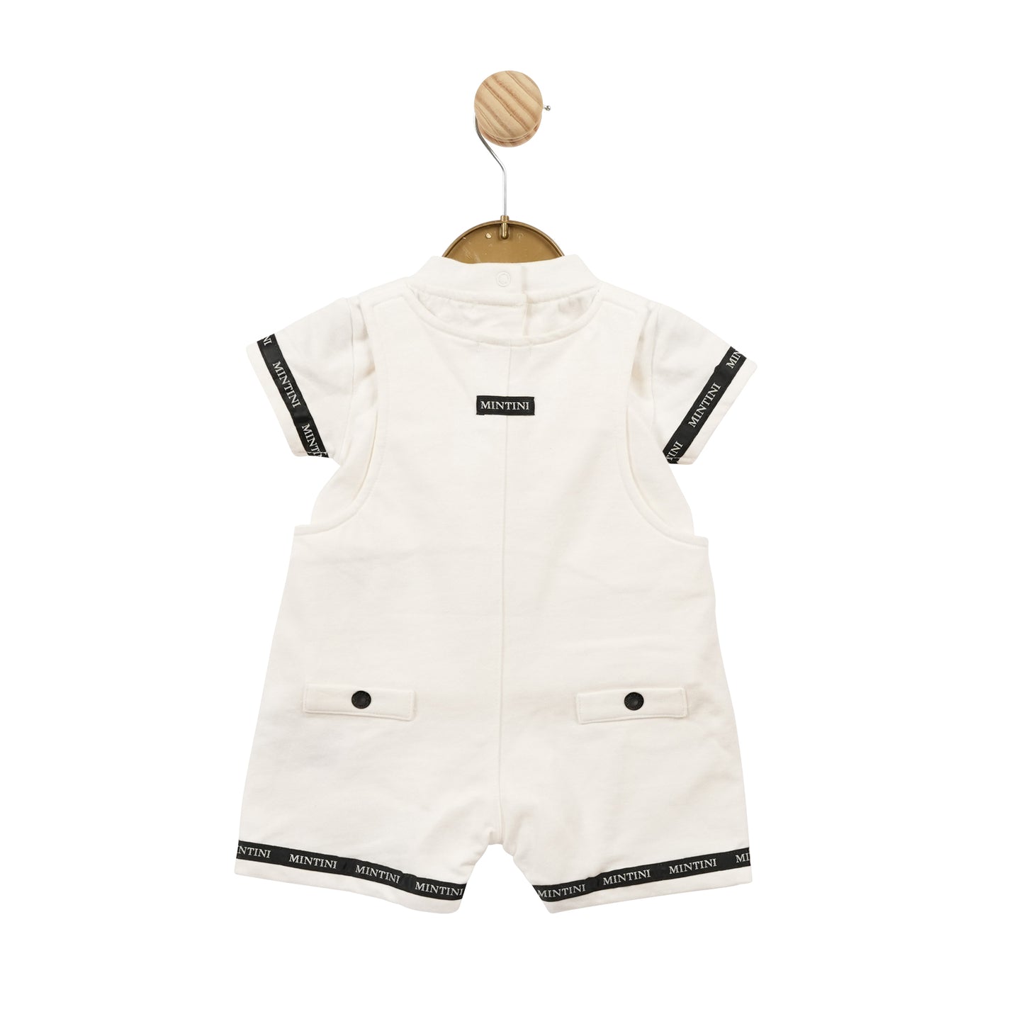 MB5853 | Top & Short Dungaree - In Stock