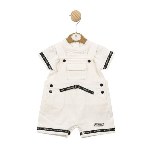 MB5853A | Top & Short Dungaree - In Stock