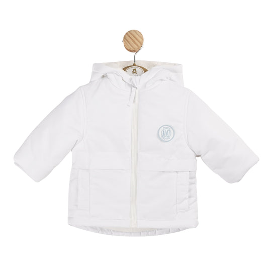 MB5901 | Coat - White - In Stock