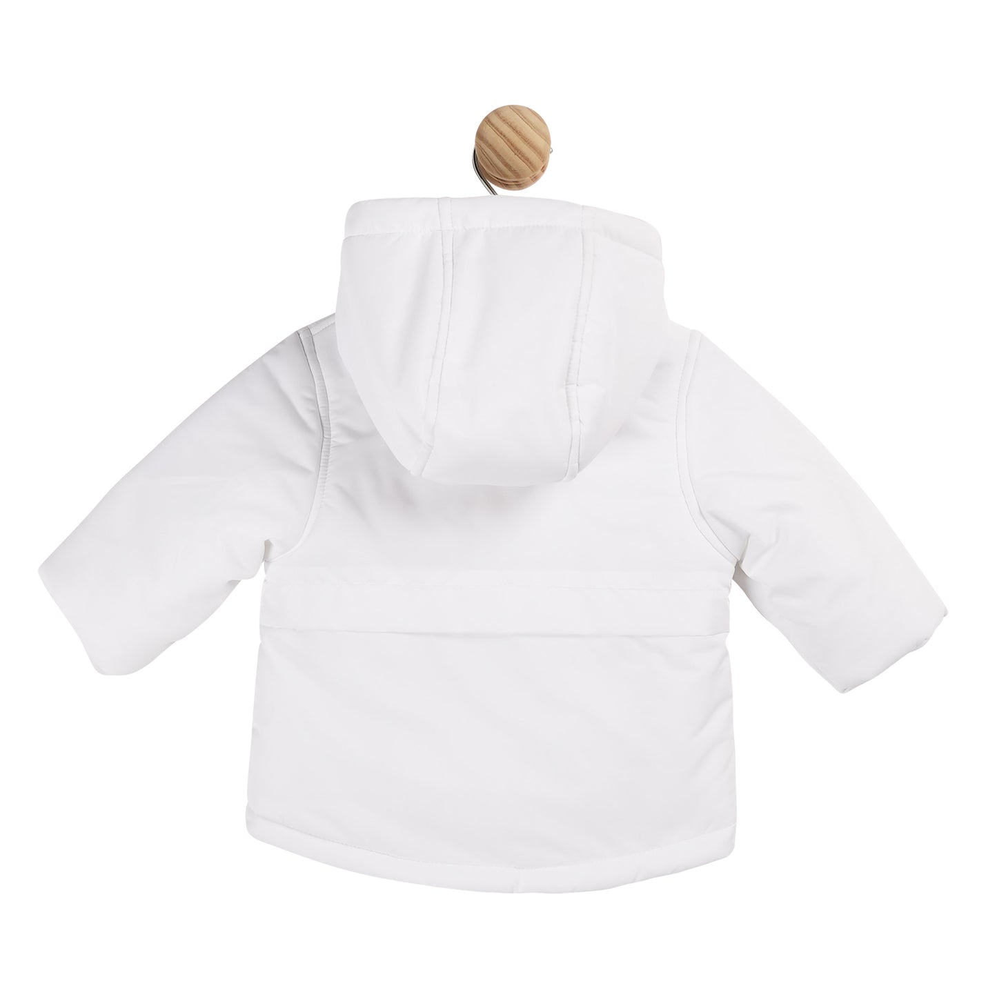 MB5901 | Coat - White - In Stock