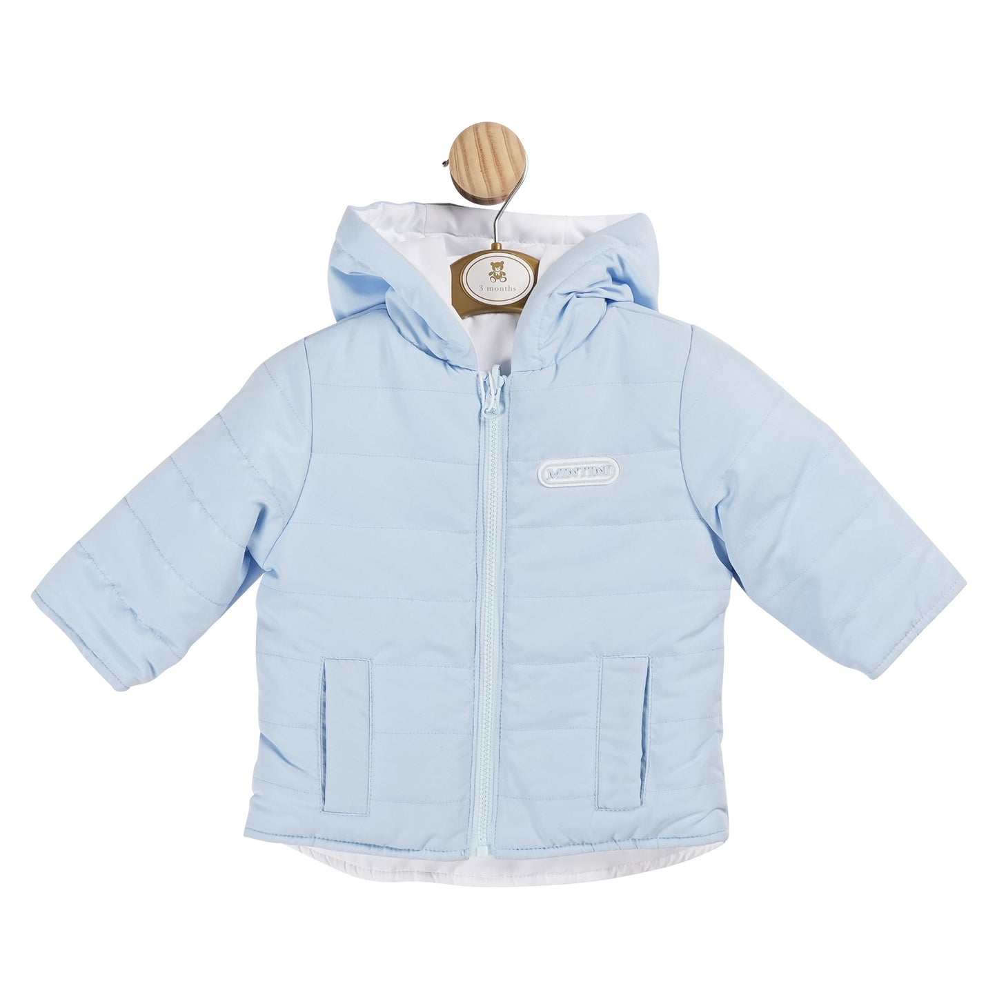 MB5908 | Coat - Blue/White - REVERSABLE - In Stock