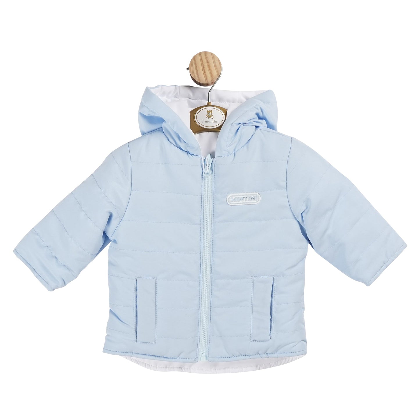 MB5908B | Coat - Blue/White - REVERSABLE - In Stock