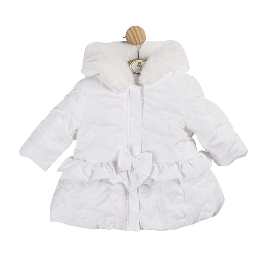 MB5924 | Coat - White - In Stock