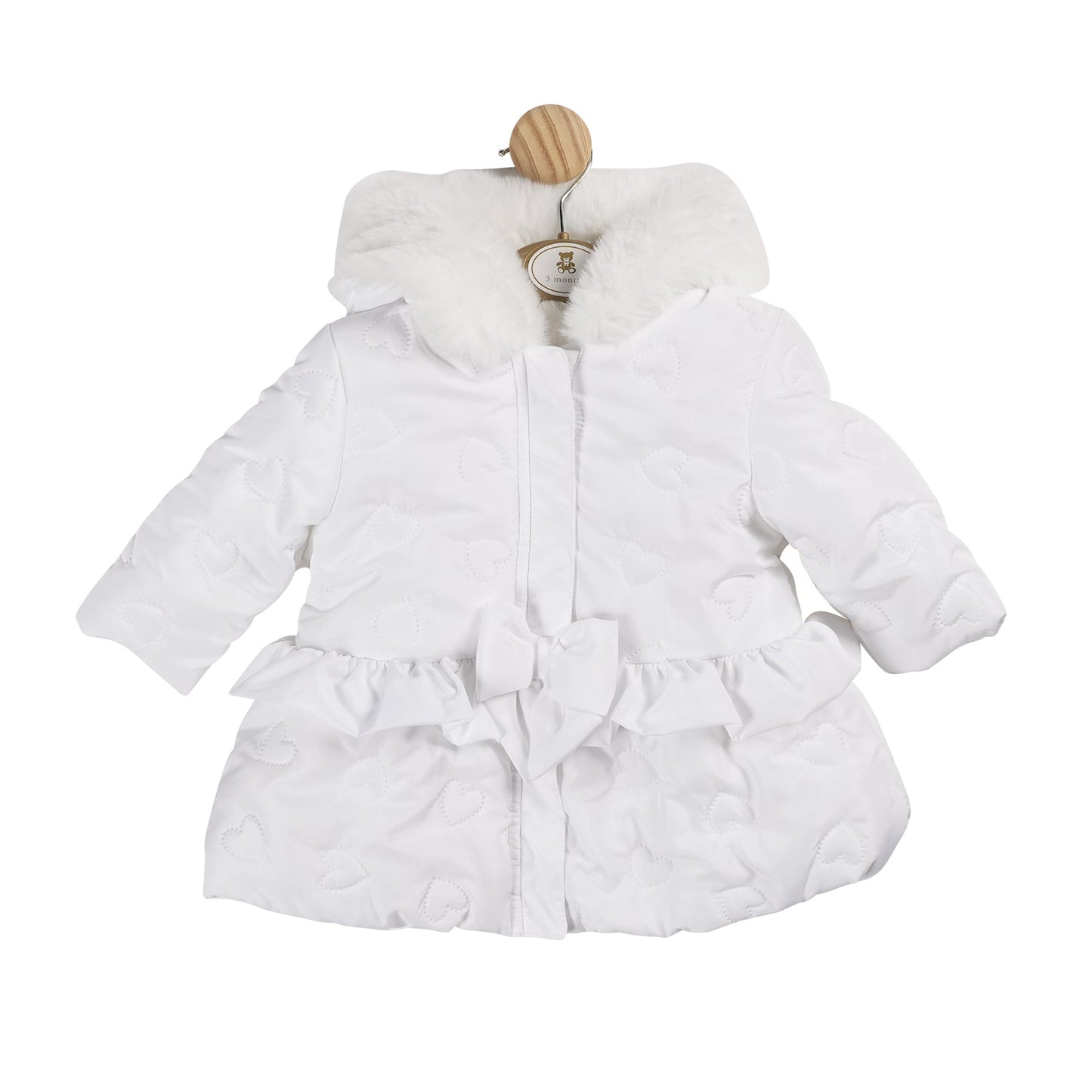 MB5924A | Coat - White - In Stock