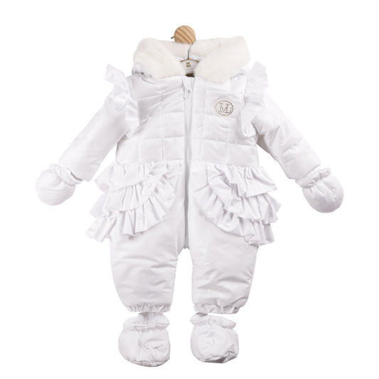 MB5945A | Snowsuit - White - in Stock