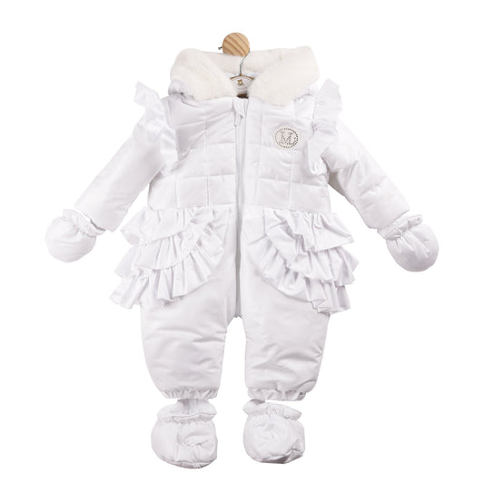 MB5945 | Snowsuit - White - In Stock