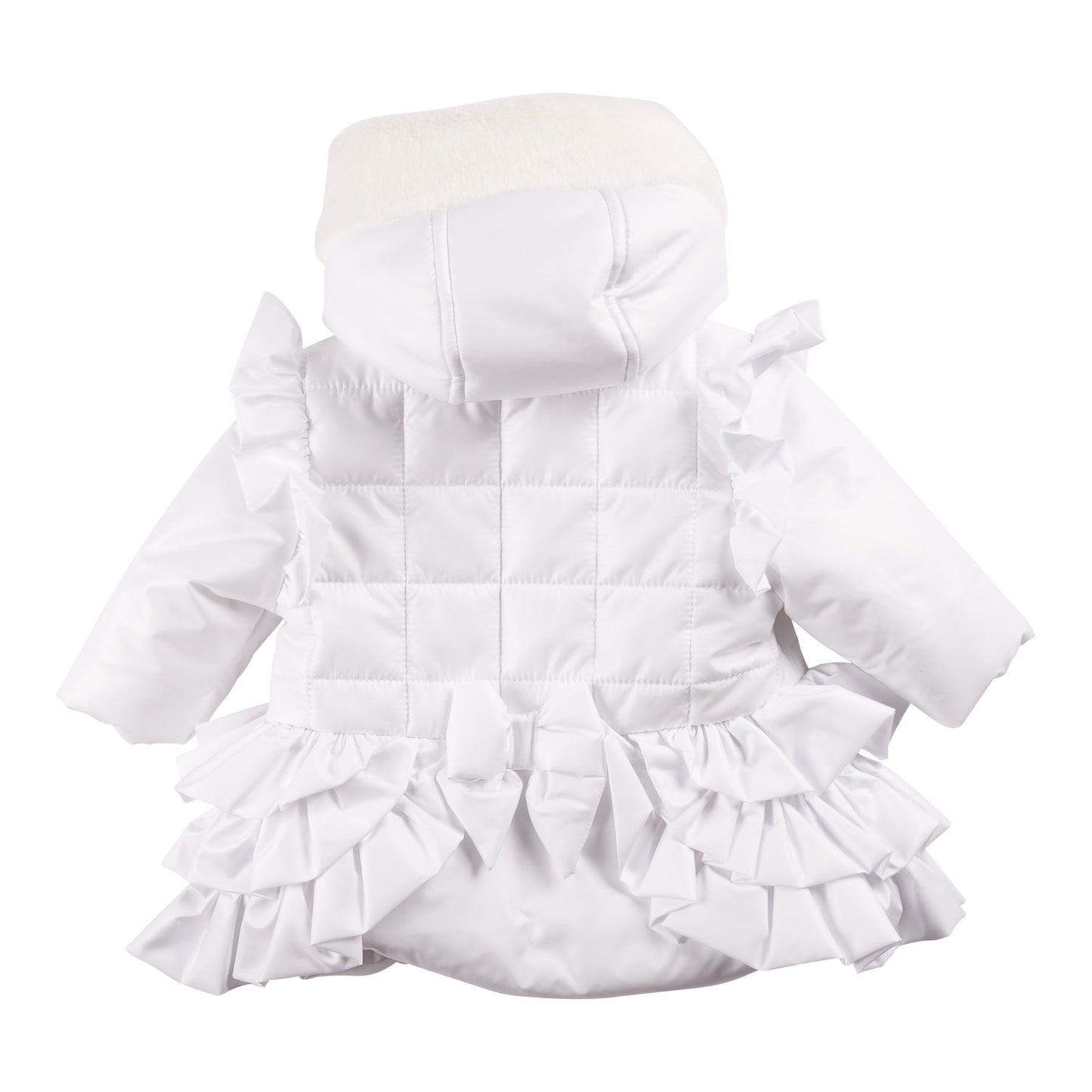 MB5946B |Coat - White - In Stock