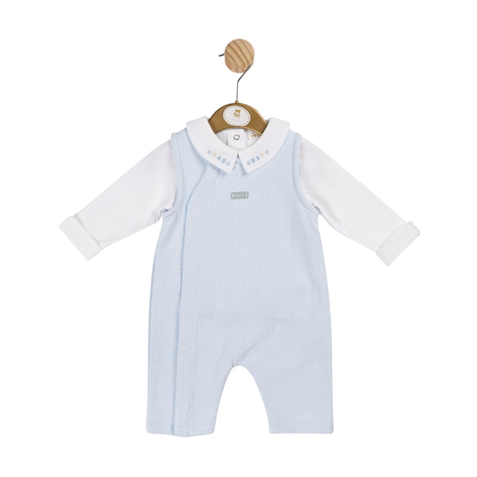 MB5972 | Top & Dungaree - Blue - In Stock