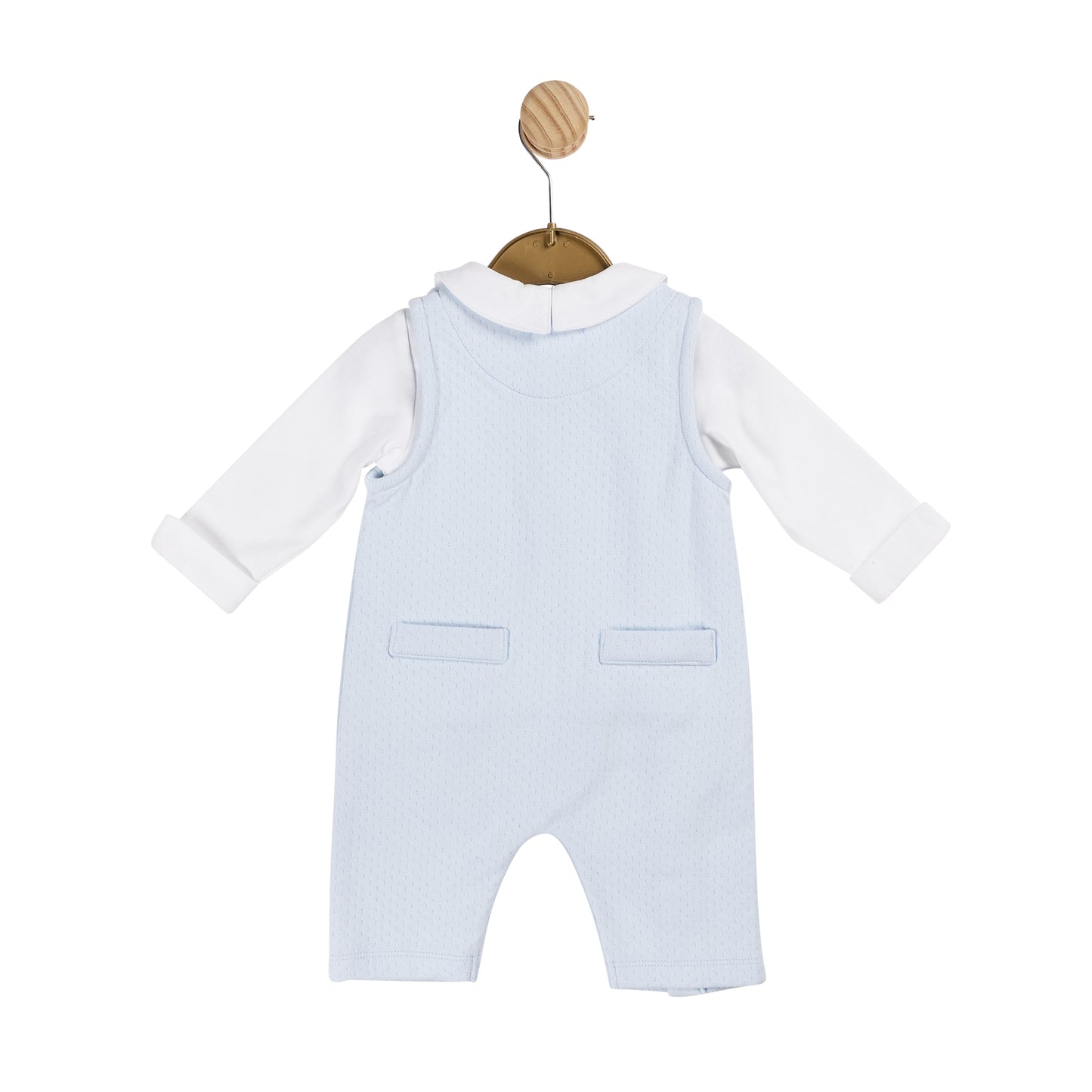 MB5972 | Top & Dungaree - Blue - In Stock