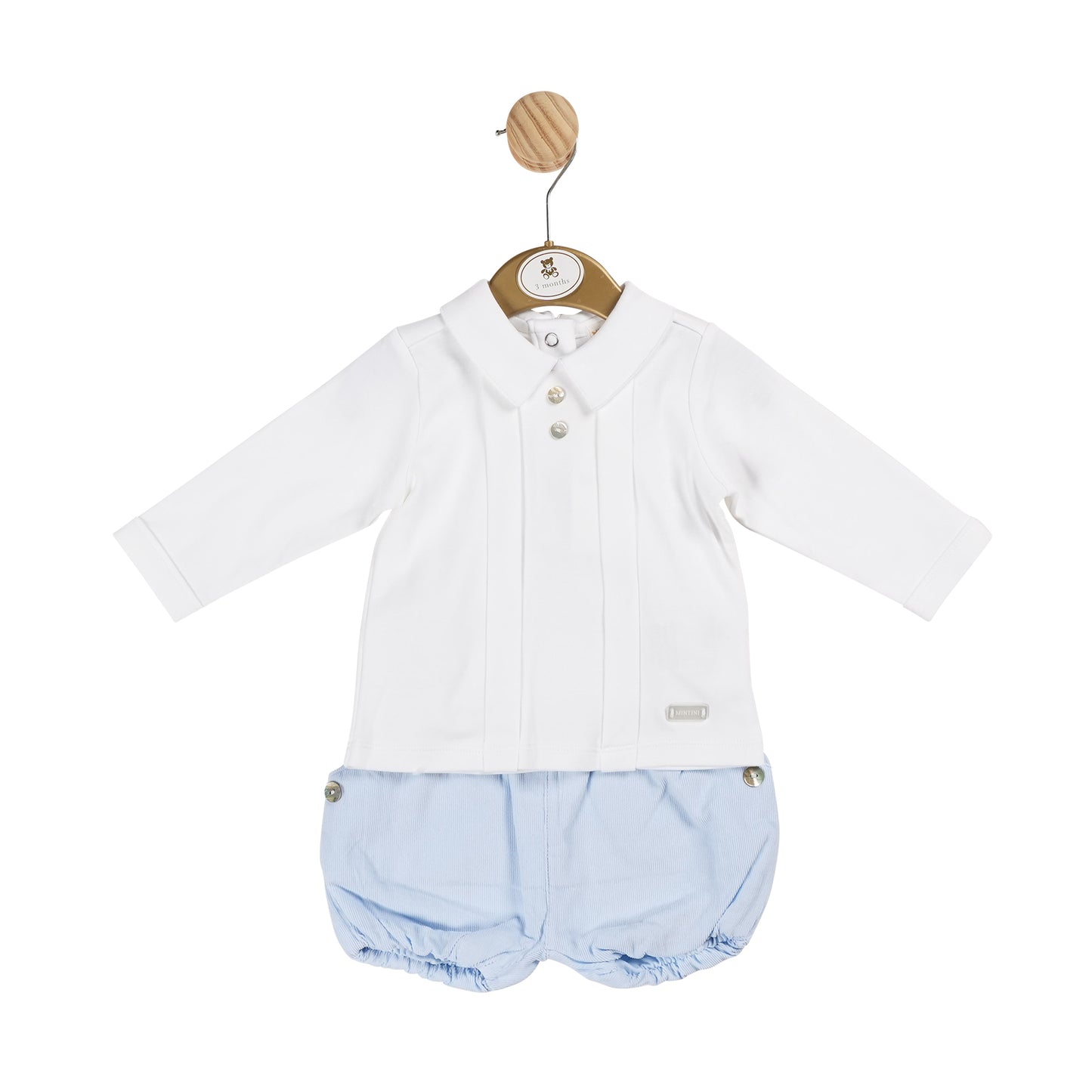 MB5998 | Top & Bloomer  - White/Blue - In stock