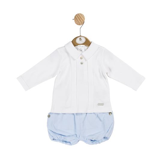 MB5998 | Top & Bloomer  - White/Blue - In stock