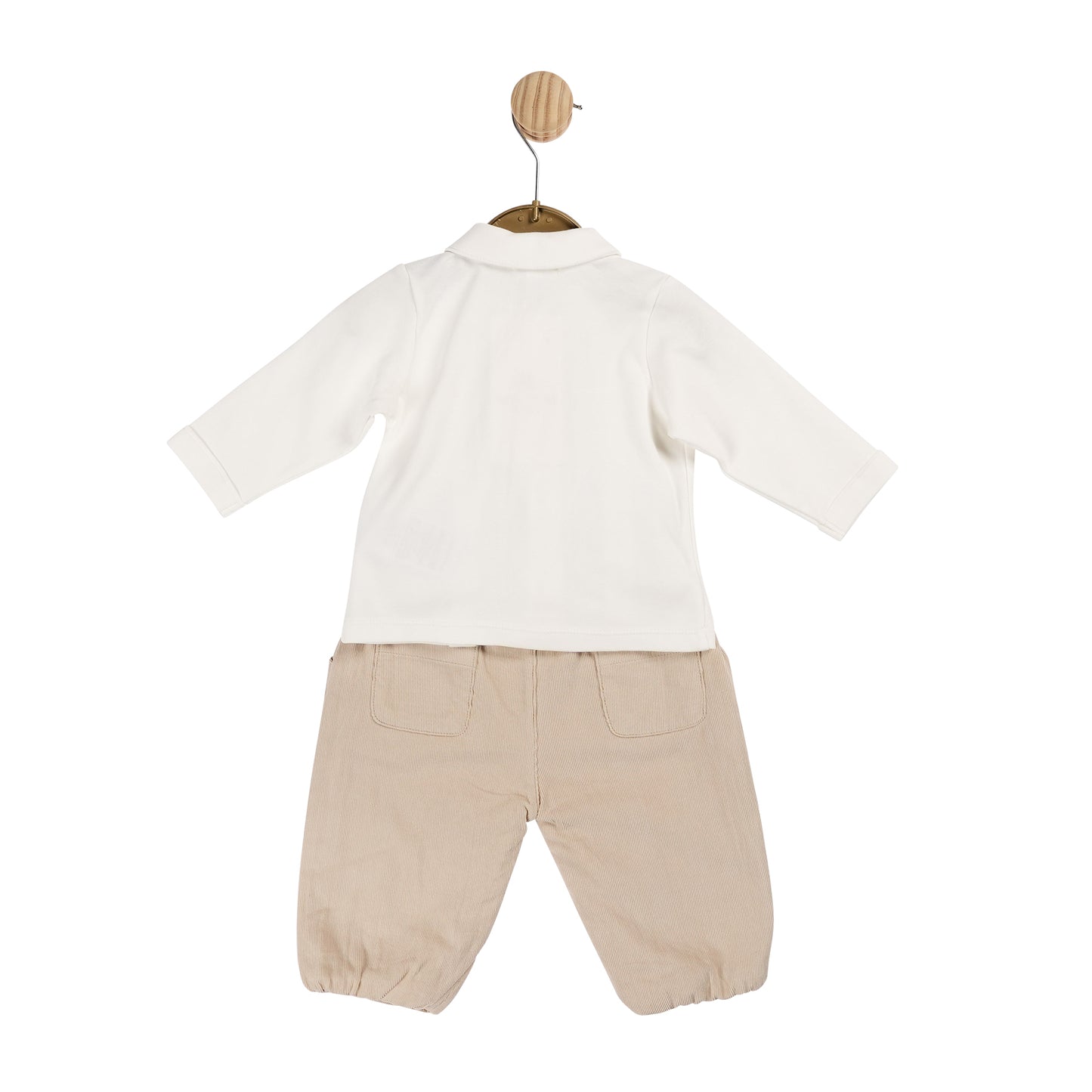 MB6006 | Top & Trouser  - Ivory/Beige - In stock