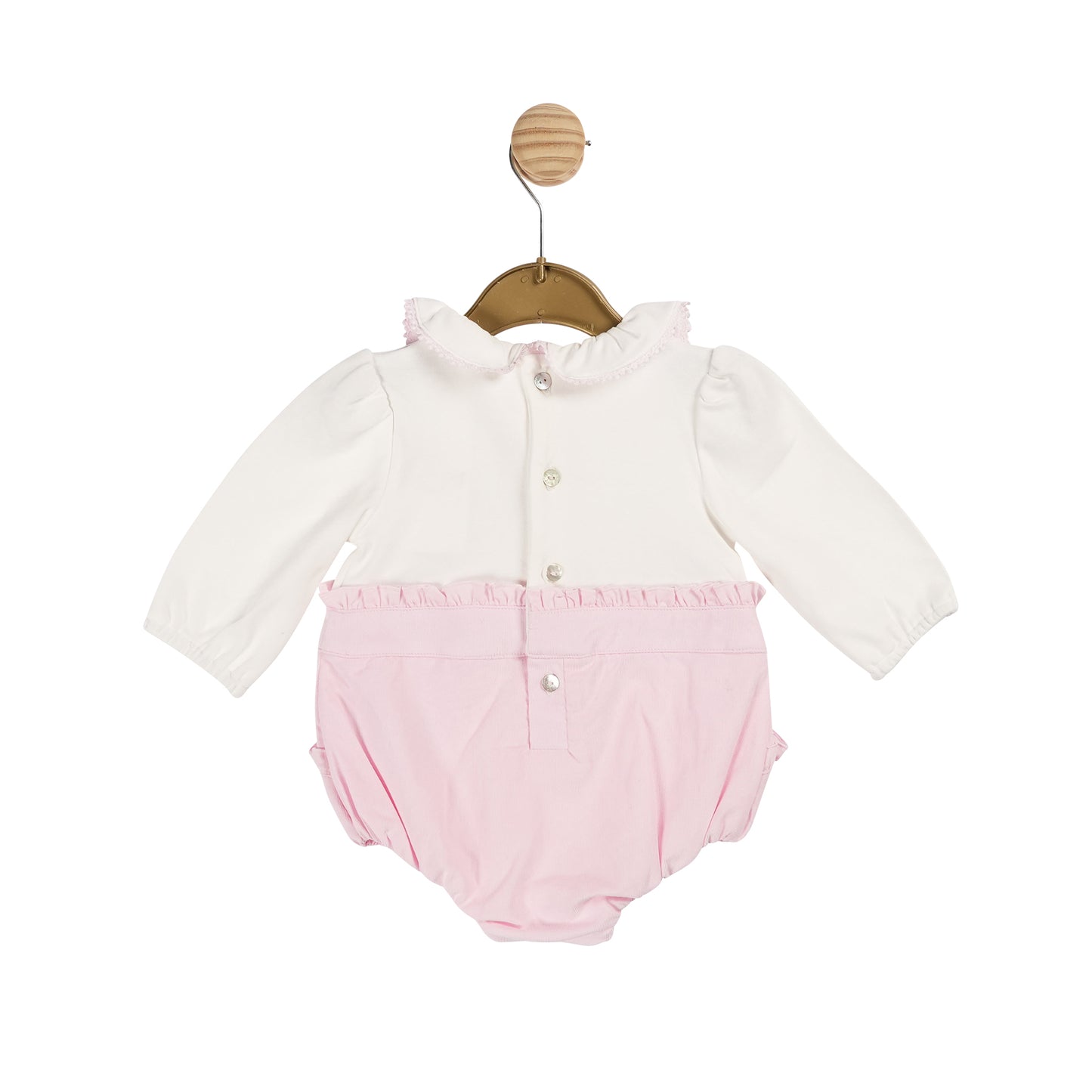 MB6105 | Short Leg Romper - Pink - In stock