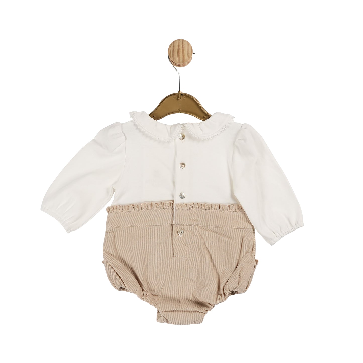 MB6112 | Romper - Beige  - In stock