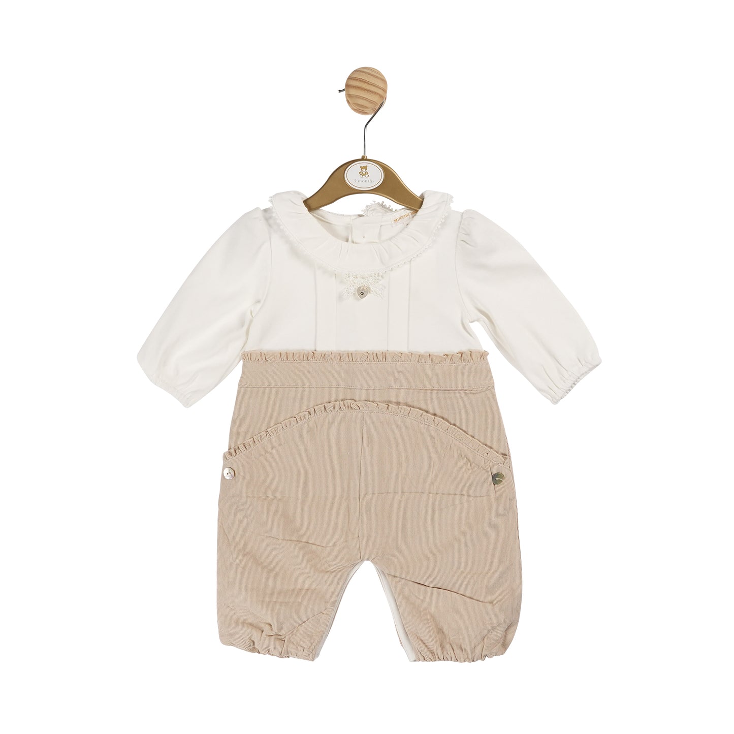 MB6113 | Romper - Beige  - In stock