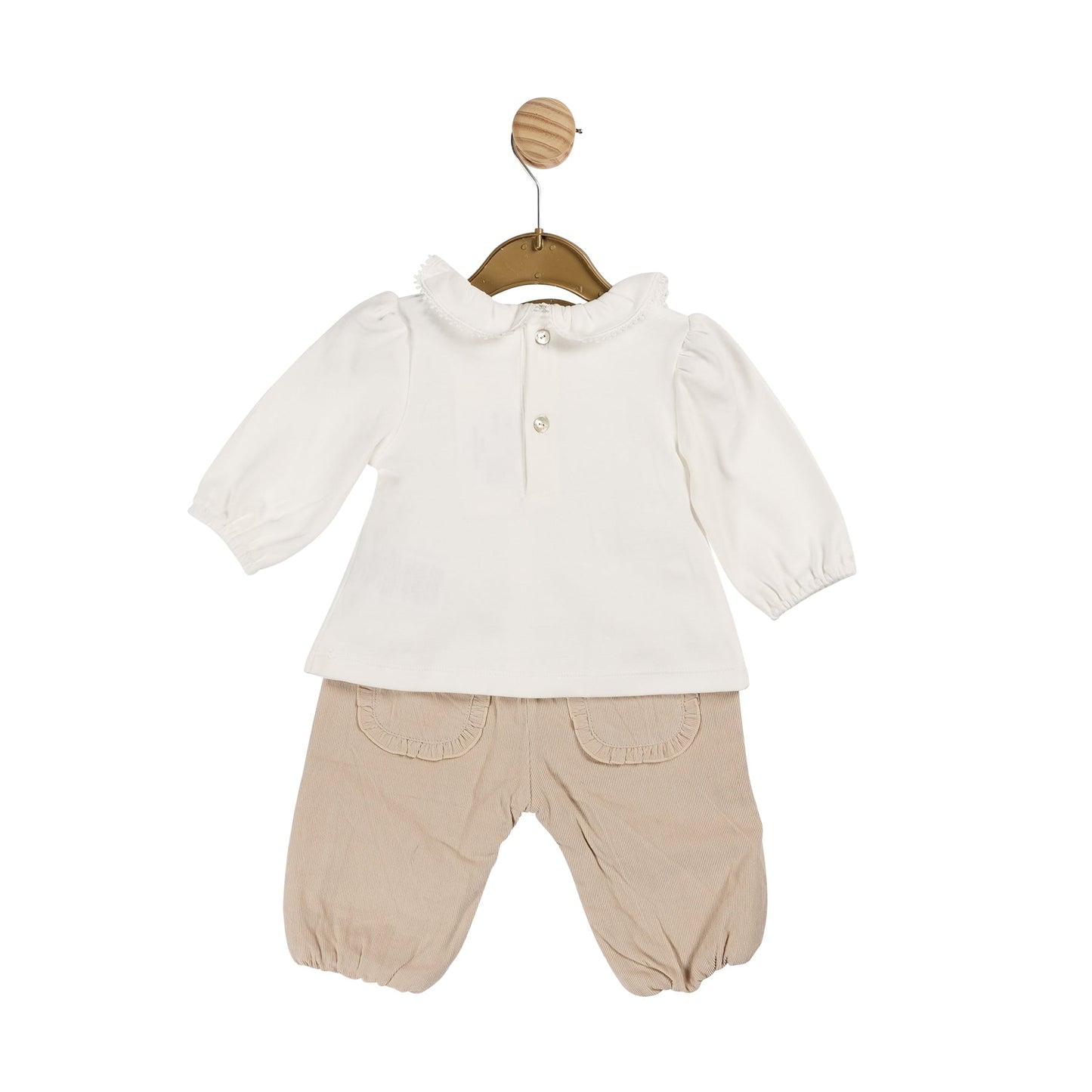 MB6117A | Top & Trouser - Beige  - In stock