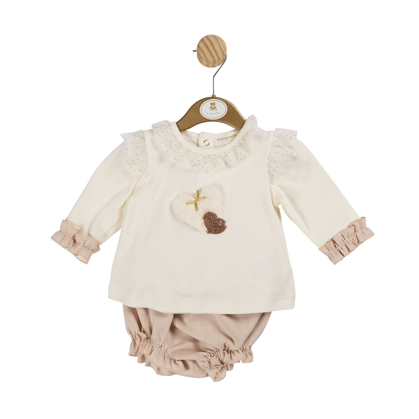 MB6180 | Top & Bloomer - Ivory/Gold - In stock