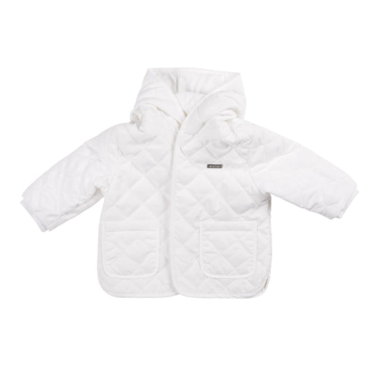 MB6222 | Boys Coat-White-In Stock