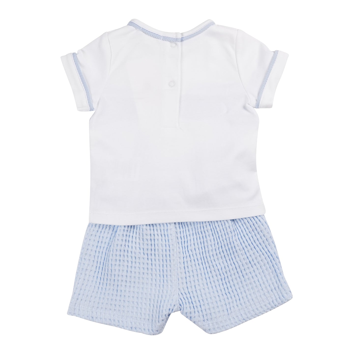 MB6296A | Top Short-White/Blue-In Stock