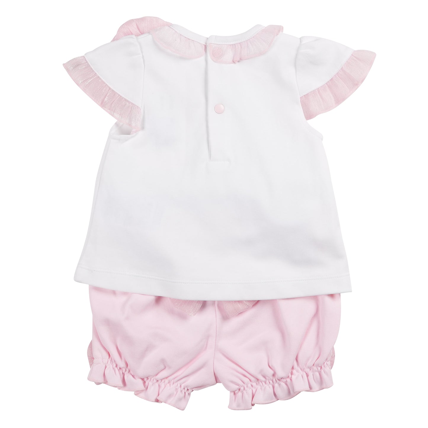 MB6404A | Top & Bloomer-White/Pink-In Stock