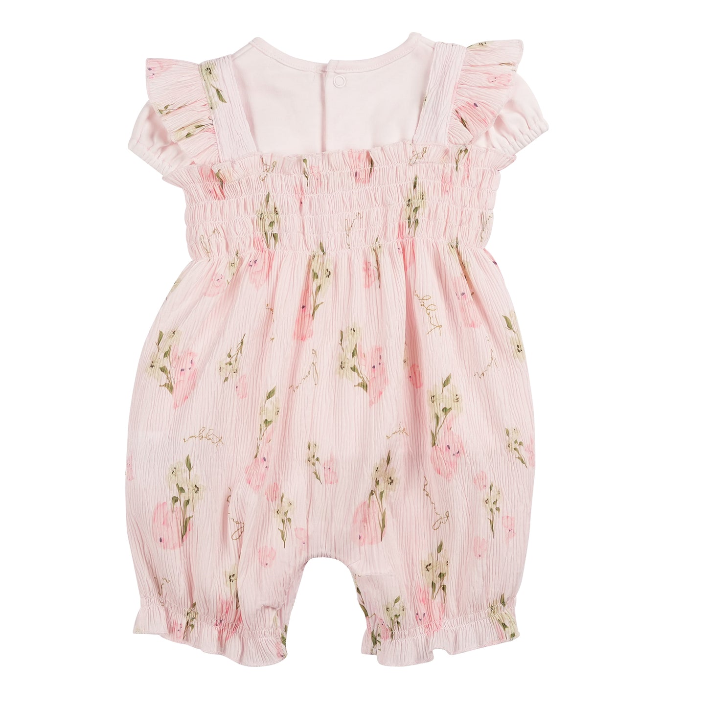 MB6454A | Top & Sun Romper -Pink-In Stock