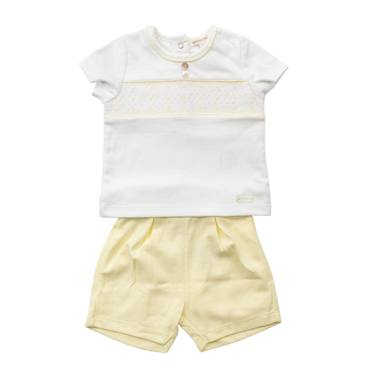 MB6482 | Top & Short-Lemon-In Stock