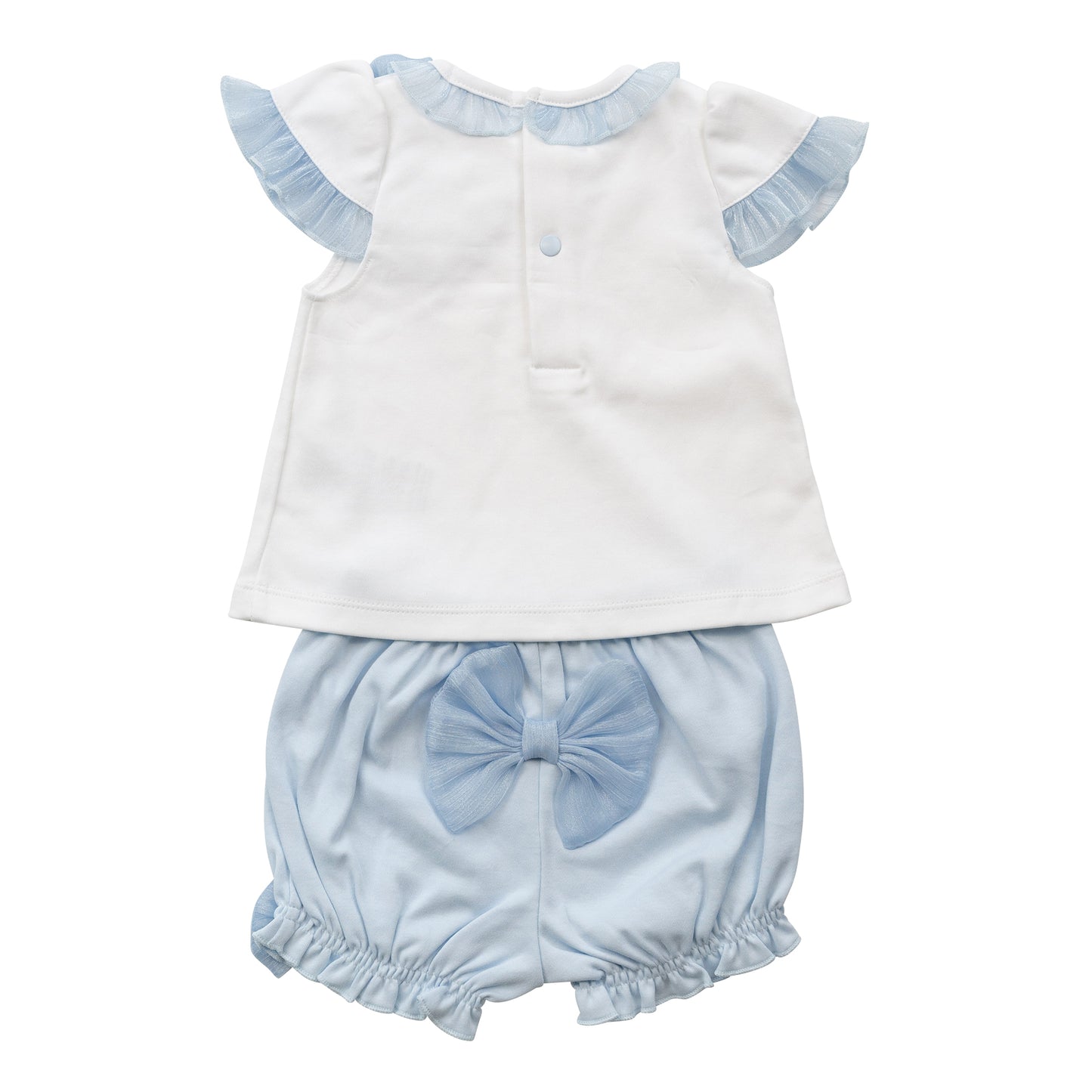 MB6494 | Top & Bloomer-White/Blue-In Stock