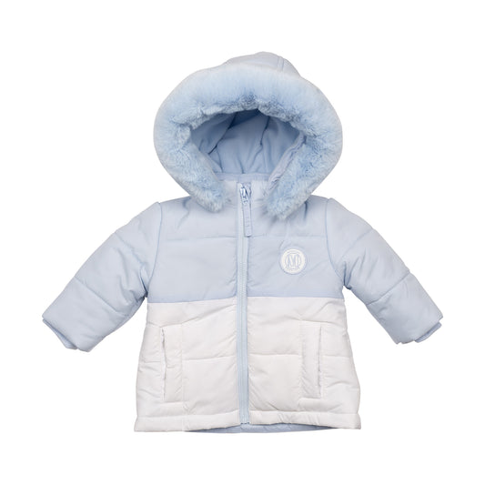 MB6509B | Coat- Blue/White- Preorder