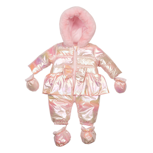 MB6534A | Snowsuit- Pink- Preorder