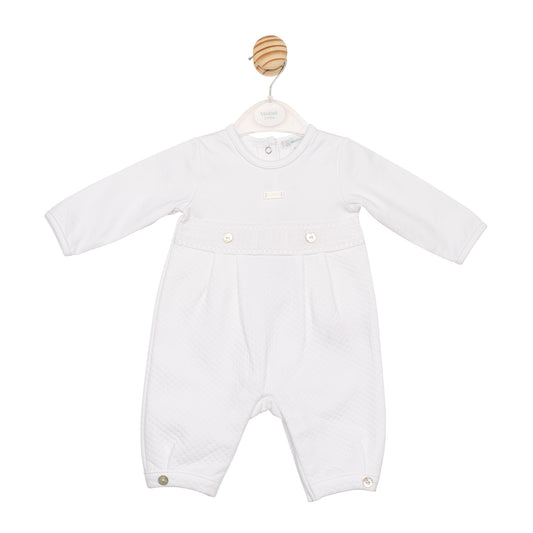 MB6541 | Romper-White -  Preorder