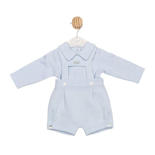 MB6552 | Body & Romper Dungaree- Blue- In Stock