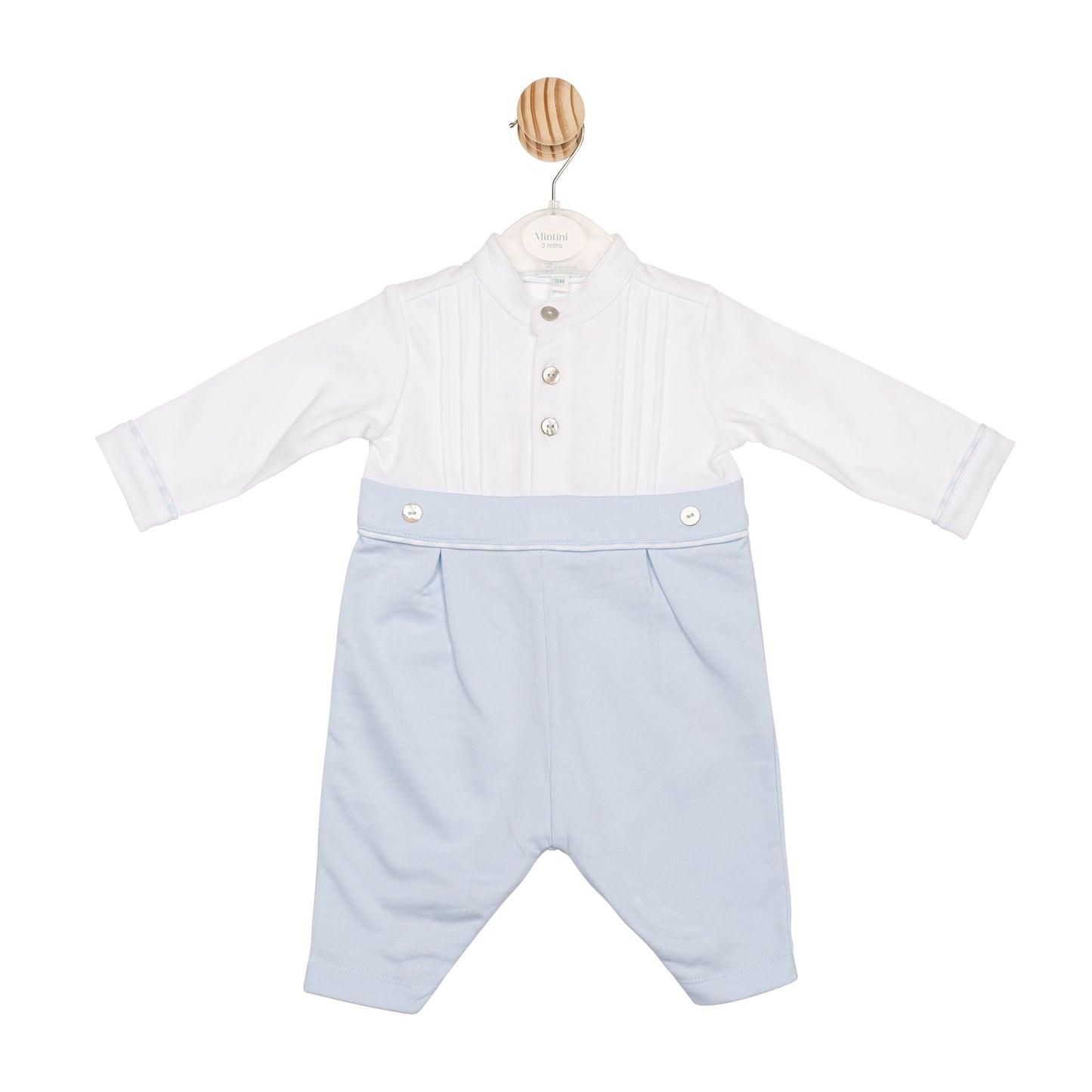 MB6558 | Romper- Blue- In Stock