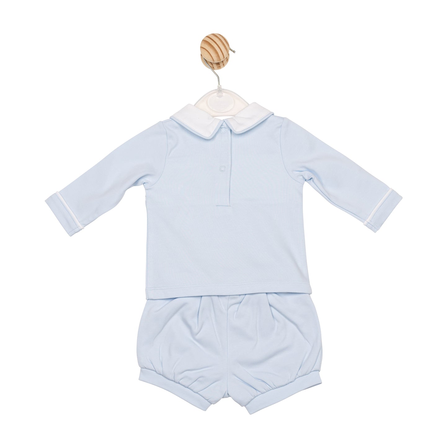 MB6576A | Top & Bloomer Short- Blue- In Stock