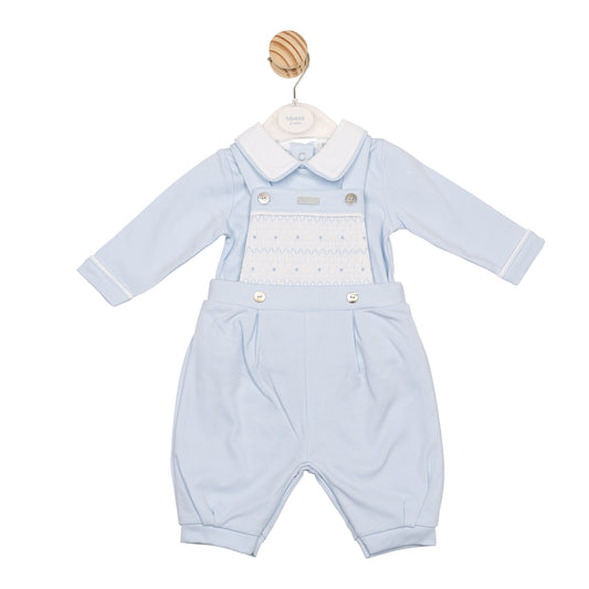 MB6577A | Top & Dungaree- Blue- In Stock