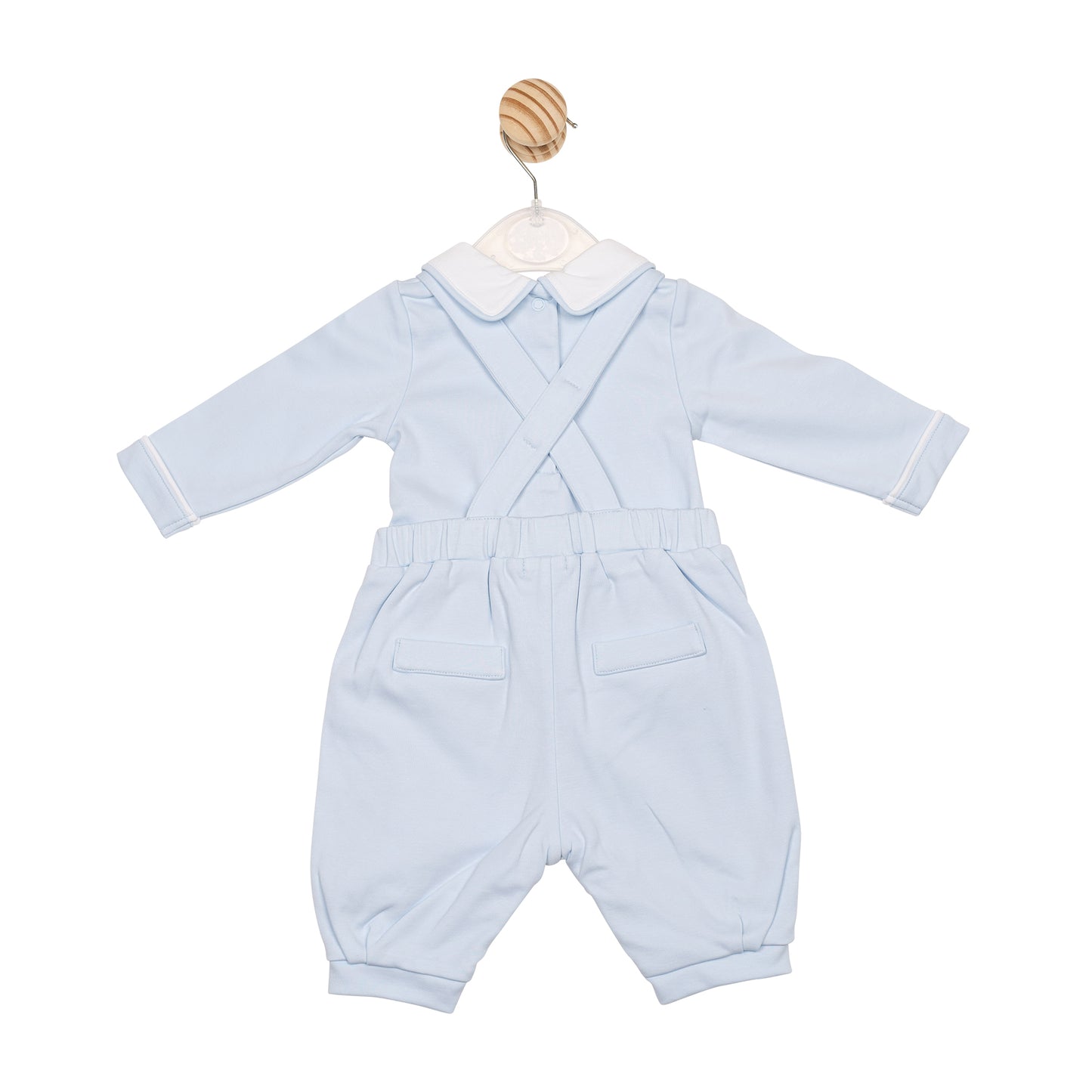 MB6577A | Top & Dungaree- Blue- In Stock