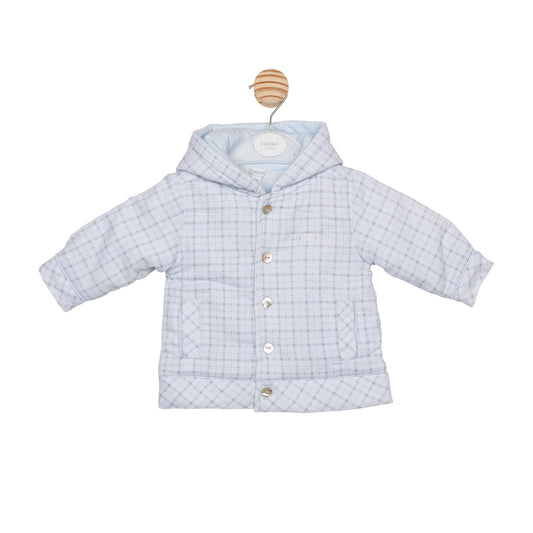 MB6594C | Jacket- Blue Check- In Stock