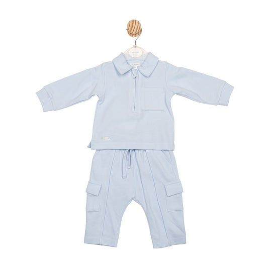 MB6599A | Top & Trouser - Blue - Pre-order