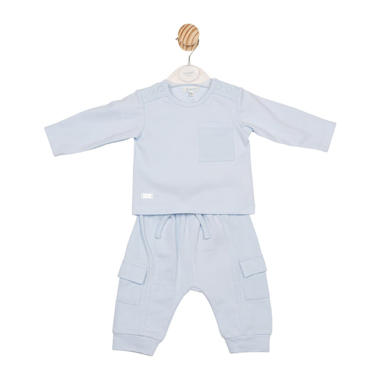 MB6600A | Top and Jogpant - Blue - Pre-Order