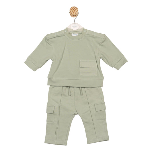 MB6609A | Top & Jogpant - Sage - Pre-Order