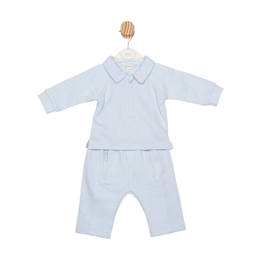 MB6636B | Top & Trouser - Blue - Pre-Order