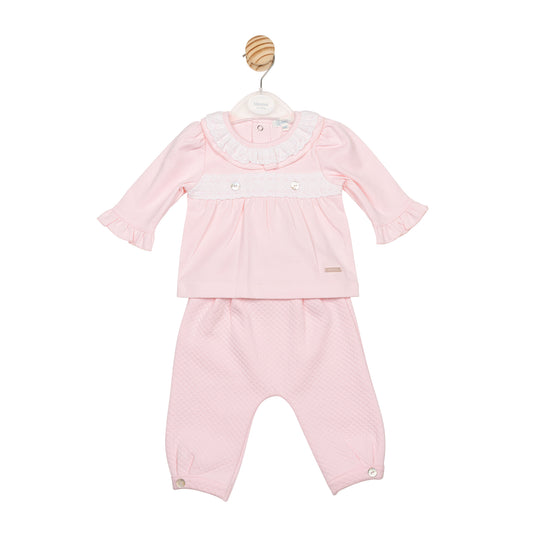 MB6686 | Top & Trouser - Pink - In Stock