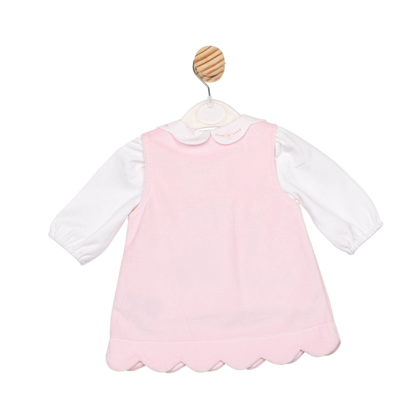 MB6691A | Top & Pinafore - Pink - Pre-order
