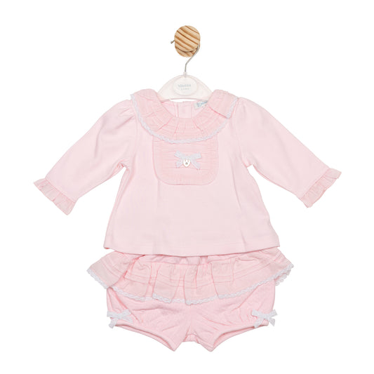 MB6696 | Top & Jam Pant- Pink- Preorder